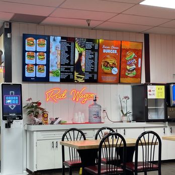 Red Wagon Burger - Menu and order kiosk - Burgers Near Me - Renton, Washington Red Wagon Burger - Menu and order kiosk - Burgers Near Me - Renton, Washington
