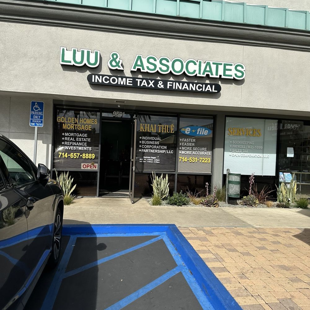 Sonny Luu & Associates - Entrance - Accountants Near Me - Westminster, California Sonny Luu & Associates - Entrance - Accountants Near Me - Westminster, California