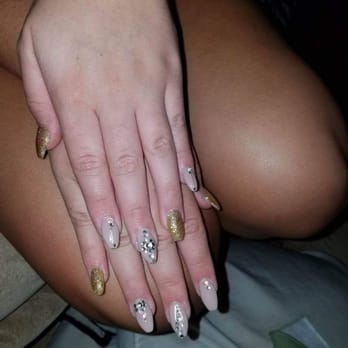 Diamond Nails & Spa - Birthday girl's nails by Lena - Nail Salons Near Me - Brooksville, Florida
