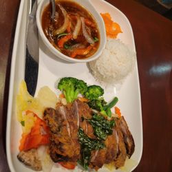 Galae Thai - Duck dish. So freaking yummy. Also have curry puff app. Didn't snap a pic because I inhaled it. So tasty