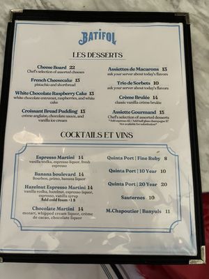 Menu photo 7 Batifol Cambridge, MA