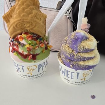 Sweet Ppang - tayaki in a cup and soft serve in a cup - Bubble Tea Near Me - Fresno, California