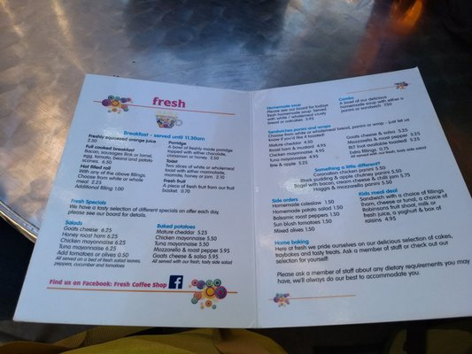 Menu photo 1 Fresh Dunfermline, FIF