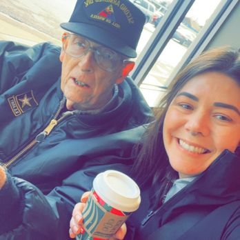 Conrad Cares - Ray and I love to go to target and that means we must get Starbucks :) - Home Health Care Near Me