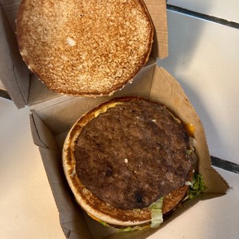 McDonald's - Stale bun with stale meat - Fast Food Near Me - San Jose, California