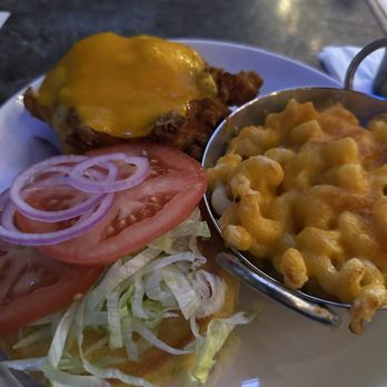 Industry Tavern - Buffalo Chicken Sandwich. Mac & Cheese. - New American Near Me - Atlanta, Georgia Industry Tavern - Buffalo Chicken Sandwich. Mac & Cheese. - New American Near Me - Atlanta, Georgia