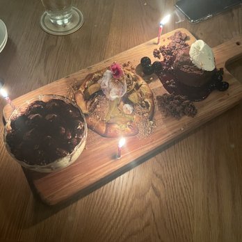 Marmo - Tiramisu, apple pie, and some chocolate cake - Italian Near Me - Houston, Texas