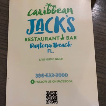 Caribbean Jack's - Menu - Caribbean Near Me - Daytona Beach, Florida