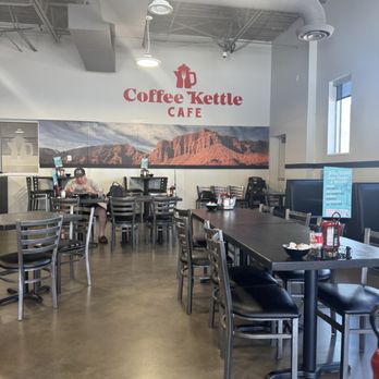 Coffee Kettle Café - Some booths and family sized tables as well - American Near Me - Toquerville, Utah Coffee Kettle Café - Some booths and family sized tables as well - American Near Me - Toquerville, Utah