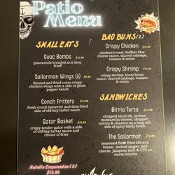 Sharkey's - Menu 10.1.23