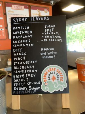 Menu photo 8 Bodhi Leaf Coffee Traders Yorba Linda, CA