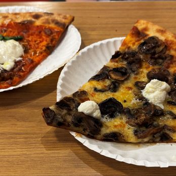 Pizza Dynamo - Fungi and Vodka Lasagna slices. - Pizza Near Me - Jacksonville, Florida Pizza Dynamo - Fungi and Vodka Lasagna slices. - Pizza Near Me - Jacksonville, Florida