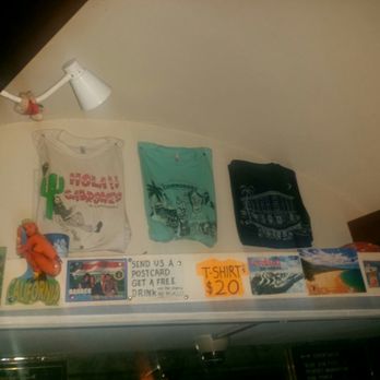 The Commodore - Send them a Postcard and you get a free drink... T-shirts for sale - Bars Near Me - Brooklyn, New York