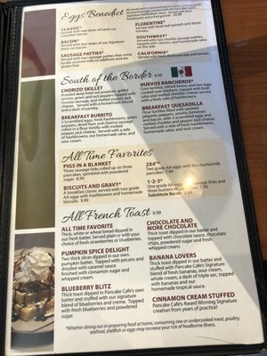 Menu photo 2 Pancake Cafe Stoughton, WI Menu photo 2 Pancake Cafe Stoughton, WI