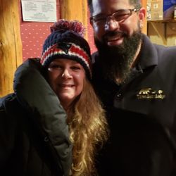 Three Bear Lodge - Loved ending our day at the 3 Bear Lodge Lounge with Isaac our favorite bartender who makes the best Huckleberry Martinis.