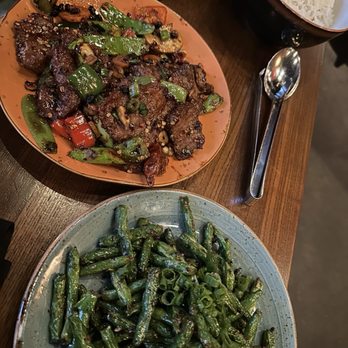 Wu Chow - Dry Fried Local Green Beans ($16) - Dim Sum Near Me - Austin, Texas Wu Chow - Dry Fried Local Green Beans ($16) - Dim Sum Near Me - Austin, Texas