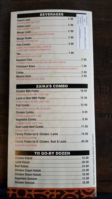 Menu photo 8 Zaika BBQ & Grill Edison, NJ Menu photo 8 Zaika BBQ & Grill Edison, NJ