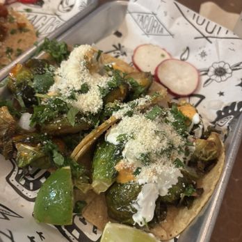 tacoria - Edgewater - Brussels sprouts tacos - Mexican Near Me - Edgewater, New Jersey tacoria - Edgewater - Brussels sprouts tacos - Mexican Near Me - Edgewater, New Jersey
