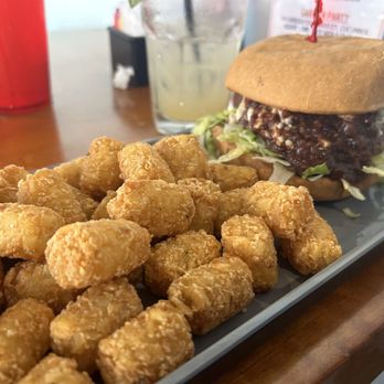Waterloo Ice House Southpark Meadows - Blue cheese burger - American Near Me - Austin, Texas Waterloo Ice House Southpark Meadows - Blue cheese burger - American Near Me - Austin, Texas