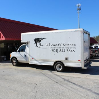 Florida Home & Kitchen - a truck parked in front of a building - General Contractors Near Me - Orange Park, Florida Florida Home & Kitchen - a truck parked in front of a building - General Contractors Near Me - Orange Park, Florida