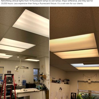 Quality Electric - Kingdom Animal Hospital Retrofit to LED - Electricians Near Me - Winchester, Virginia