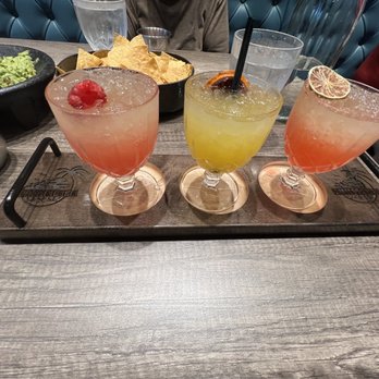 Puerto Vallarta - Patron margarita flight (table dude guacamole in the background) - Mexican Near Me - Fargo, North Dakota Puerto Vallarta - Patron margarita flight (table dude guacamole in the background) - Mexican Near Me - Fargo, North Dakota