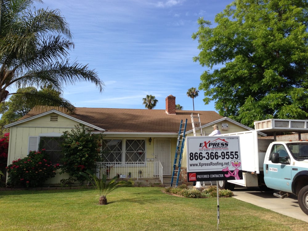 Slide of Express Roofing