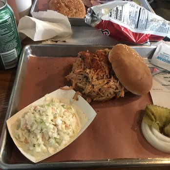 Blue Door Smokehouse - Pulled chicken and creamy slaw. -Excellent! - Smokehouse Near Me - Lexington, Kentucky Blue Door Smokehouse - Pulled chicken and creamy slaw. -Excellent! - Smokehouse Near Me - Lexington, Kentucky