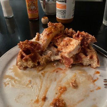 24 Diner - Is ok.. if the breaded chicken had smoked paprika and cayenne pepper. Been better. Is my opinion. As heat goes with the sweet of the maple. - Diners Near Me - Austin, Texas 24 Diner - Is ok.. if the breaded chicken had smoked paprika and cayenne pepper. Been better. Is my opinion. As heat goes with the sweet of the maple. - Diners Near Me - Austin, Texas