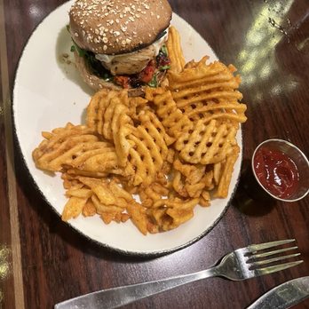 The Train Shed - Chicken sandwich - Bars Near Me - St Louis, Missouri The Train Shed - Chicken sandwich - Bars Near Me - St Louis, Missouri