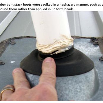 Jon Wright Industries - Pictures of the poor workmanship. You can refer to my review for more information. - Roofing Near Me - Irving, Texas