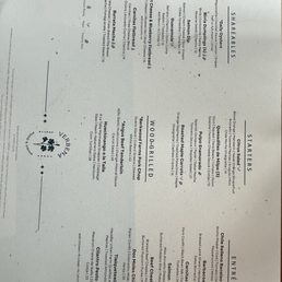 Menu Menu