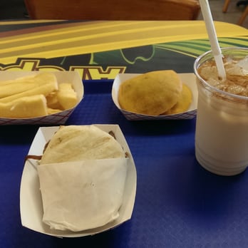 Teque Arepa - My tray of awesomeness. - Venezuelan Near Me - Eden Prairie, Minnesota Teque Arepa - My tray of awesomeness. - Venezuelan Near Me - Eden Prairie, Minnesota