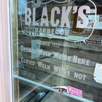 Black's Barbecue Austin - Outside - Barbeque Near Me - Austin, Texas