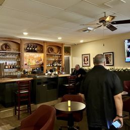 Bar area with lounge seating.