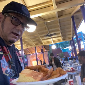 Boardwalk BBQ - Great chicken cornbread and seasoned fries - New American Near Me - Buena Park, California Boardwalk BBQ - Great chicken cornbread and seasoned fries - New American Near Me - Buena Park, California