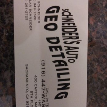 Schneider’s Geo Detailing - Auto Detailing Near Me - Sacramento, California Schneider’s Geo Detailing - Auto Detailing Near Me - Sacramento, California