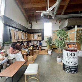1954 Egashira - Seating Area - Bakeries Near Me - Costa Mesa, California 1954 Egashira - Seating Area - Bakeries Near Me - Costa Mesa, California