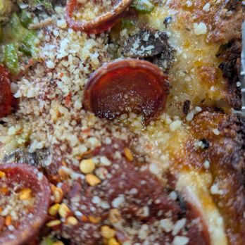 R Town Pizza - A close-up photo of a slice of my Motown Pizza. - Pizza Near Me - Reno, Nevada R Town Pizza - A close-up photo of a slice of my Motown Pizza. - Pizza Near Me - Reno, Nevada