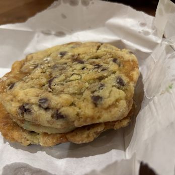 Mountain Top Cookie Shop - Cookie dough filled cookie sandwich - can't remember name (sugar coma  ) - Desserts Near Me - Breckenridge, Colorado