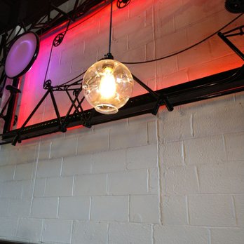 Crank Arm Brewing Company - I love the Edison bulbs!! - Breweries Near Me - Raleigh, North Carolina