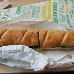 Subway - Veggie Delight Foot long on wheat...