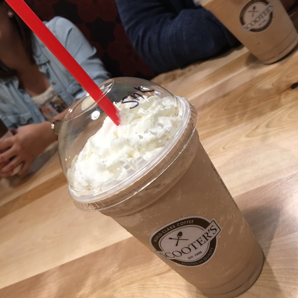 Scooter's Coffee - Snicker's Blended Candy Bar Drink! - Coffee & Tea Near Me - Sioux City, Iowa Scooter's Coffee - Snicker's Blended Candy Bar Drink! - Coffee & Tea Near Me - Sioux City, Iowa