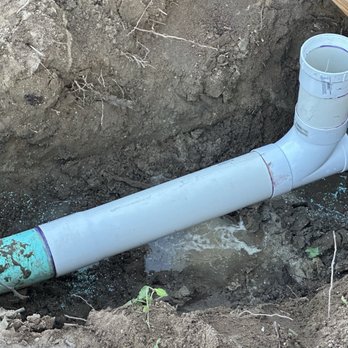 Arco Group - Brand new section of outflow sewage pipe. - Flooring Near Me - Lexington, South Carolina