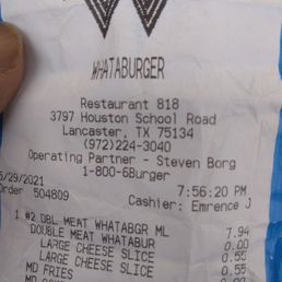 Nasty food I want go back there