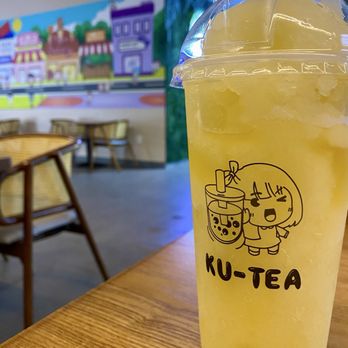 Ku-Tea Coffee and Tea Town - Lychee Pineapple Slushy - Coffee & Tea Near Me - Fredericksburg, Virginia Ku-Tea Coffee and Tea Town - Lychee Pineapple Slushy - Coffee & Tea Near Me - Fredericksburg, Virginia