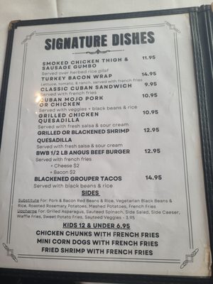 Menu photo 6 Blue Water Bay Restaurant Melrose, FL Menu photo 6 Blue Water Bay Restaurant Melrose, FL