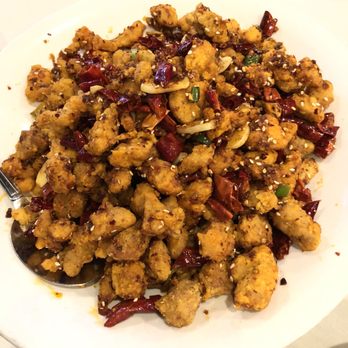 Chengdu Taste - Fried Chicken with Peppers - Szechuan Near Me - Alhambra, California Chengdu Taste - Fried Chicken with Peppers - Szechuan Near Me - Alhambra, California