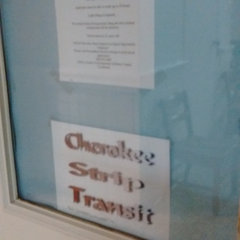 Cherokee Strip Transit - Office is located in the basement of the Blaine County courthouse - Public Transportation Near Me - Watonga, Oklahoma Cherokee Strip Transit - Office is located in the basement of the Blaine County courthouse - Public Transportation Near Me - Watonga, Oklahoma