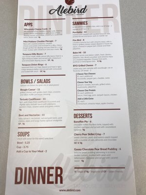 Menu photo 8 Alebird Byron Center, MI Menu photo 8 Alebird Byron Center, MI